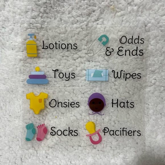 BABY ORGANIZATION LABELS - Picture 3 of 5